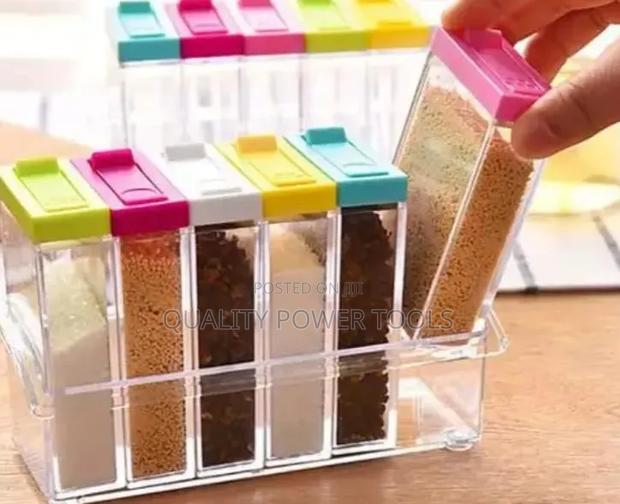 *Colourful Seasoning Six-Piece Set Spice Set* - main view