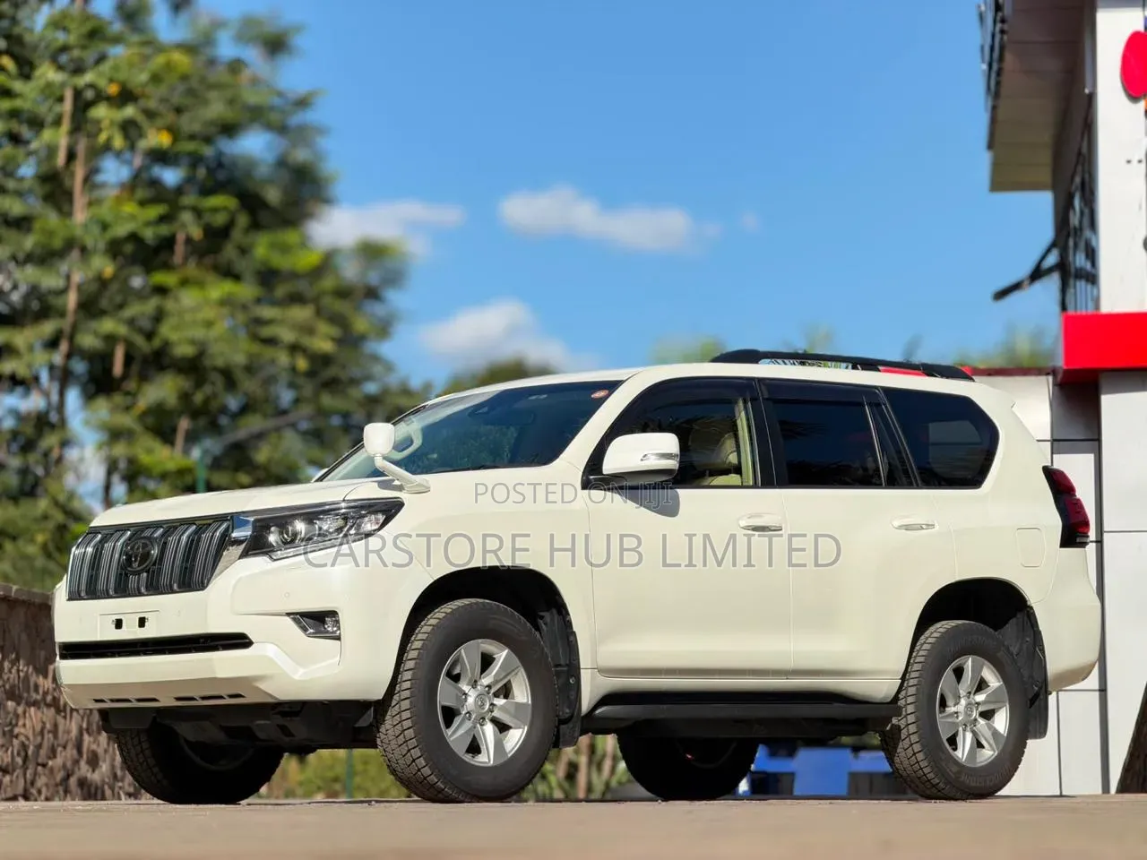 Toyota Land Cruiser Prado 2020 White