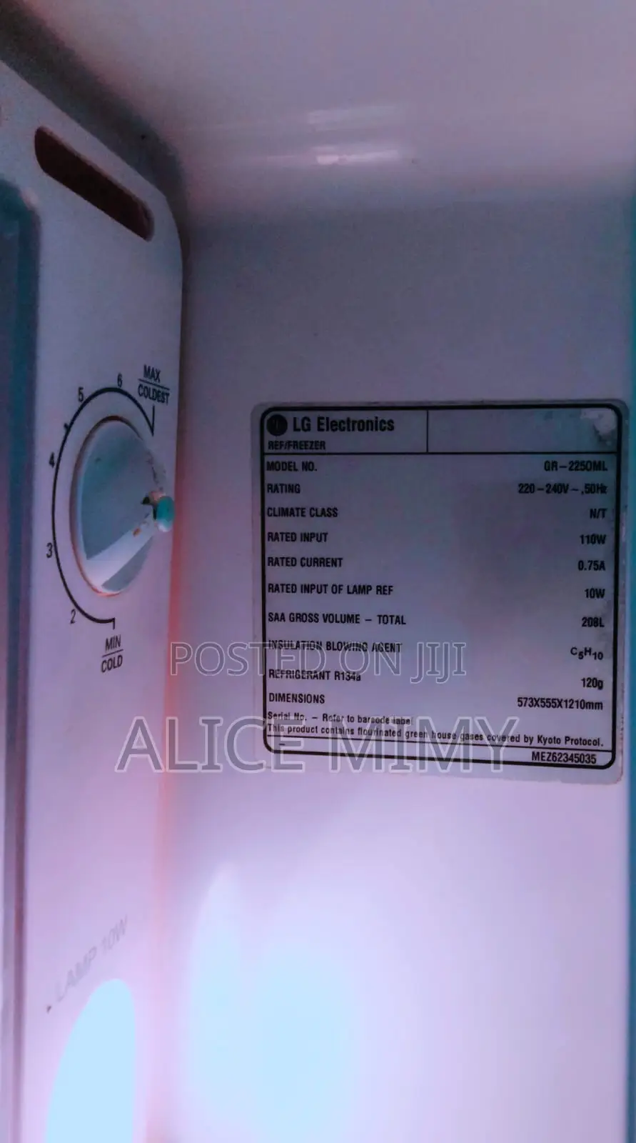 Fridge 208l