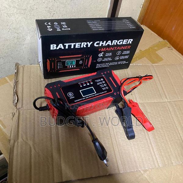 Intelligent 12v 6a Car Battery Charger – Fast Charging Battery Maint - main view