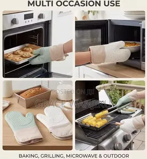 Silicone Insulated Oven Gloves