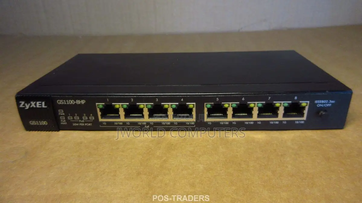 D-Link 10-Port Gigabit Poe Switch With 8 Long Reach Poe Ports