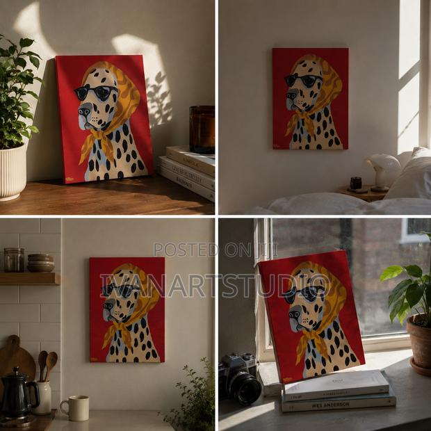 Dalmatian Stylish Dog -Original Painting - thumbnail 5