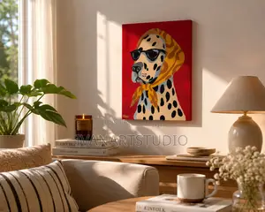 Dalmatian Stylish Dog -Original Painting