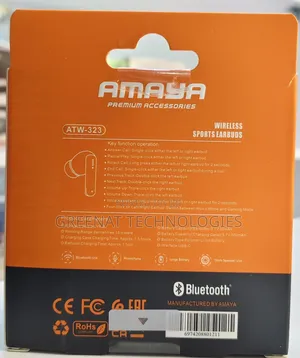 Amaya Atw-323 Listen More Wireless Sports Earbuds