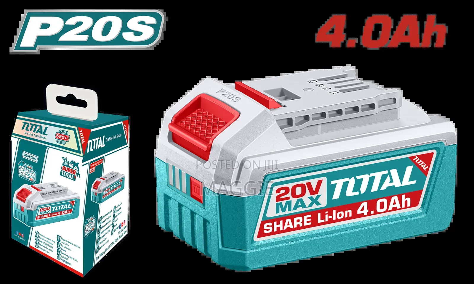 4.0ah Battery Total
