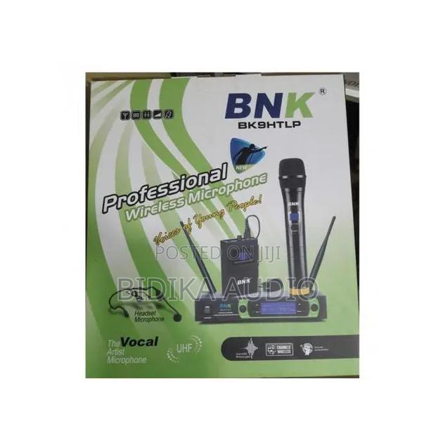 BNK 3-in-1 Wireless Microphone System – Handheld, Lavalier Headset