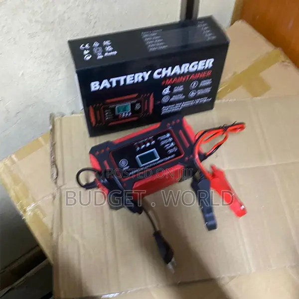 . Portable 12v 6a Battery Charger – Intelligent Maintainer With Safety