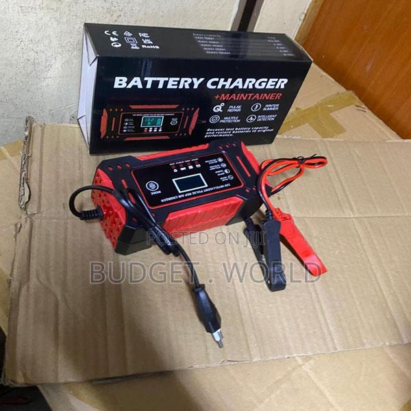 . 12v 6a Multi-Function Battery Charger – Smart Maintainer for Long Ba - main view
