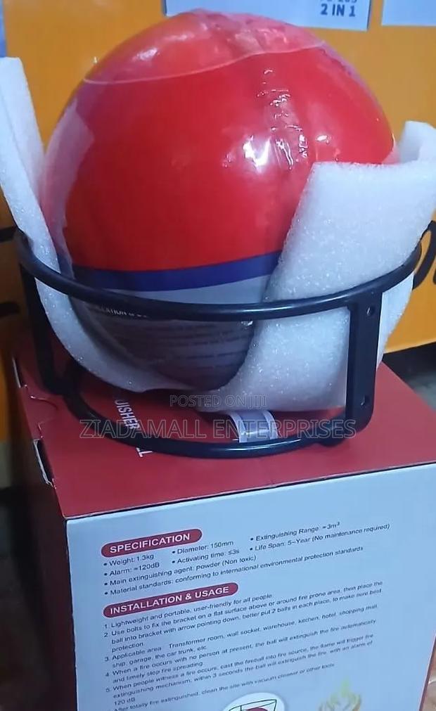 1.3kg Fire Safety Ball – Simple, Effective, And Maintenance-free