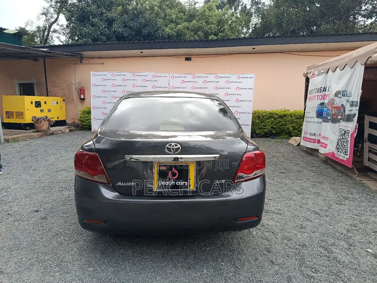 Toyota Allion 2012 Gray