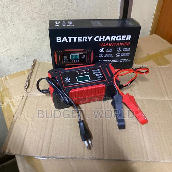 12v 6a Digital Battery Maintainer – Smart Charger With LCD Screen