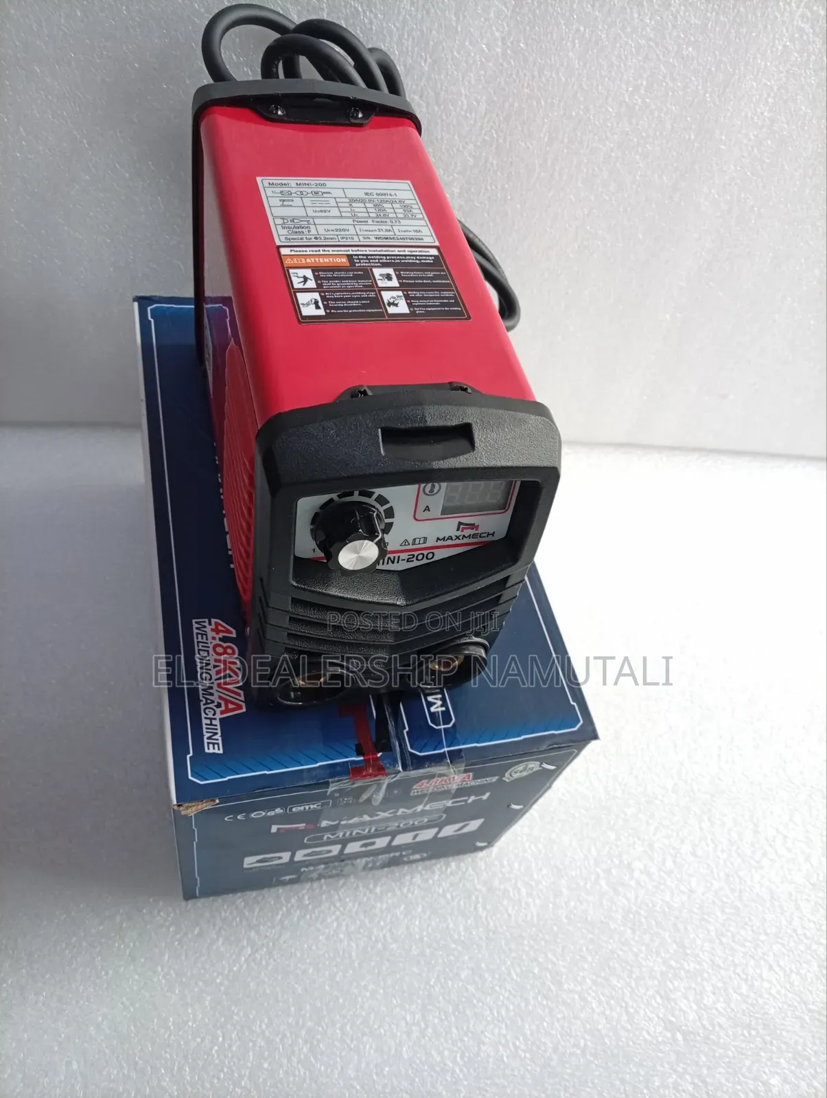 Heavy Duty 200a Inverter Welder With Digital Display