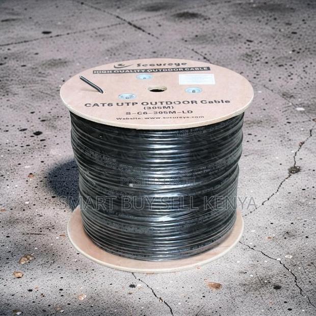 Professional Grade 305m Outdoor Utp Cat 6 Networking Lan Cable Roll