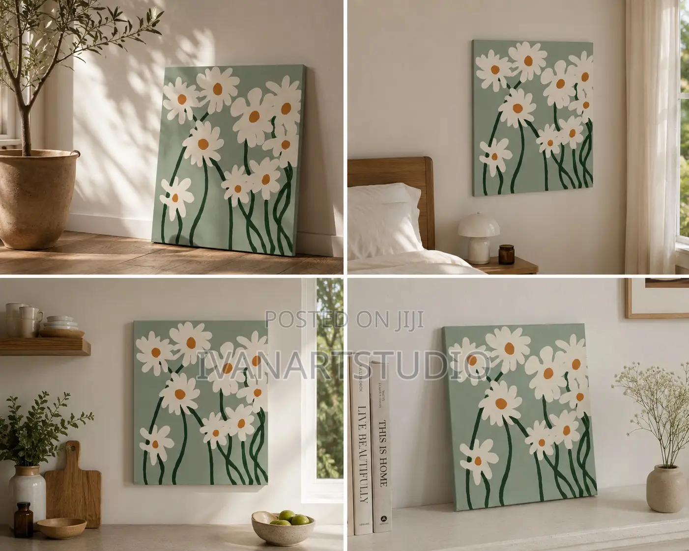 Daisy Dreams Original Acrylic Painting