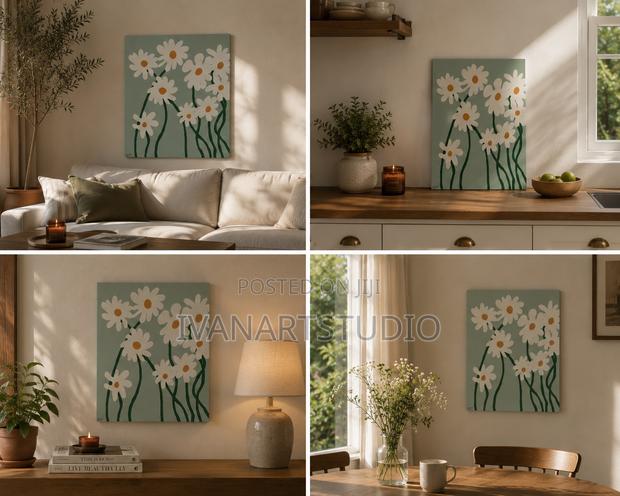 Daisy Dreams Original Acrylic Painting