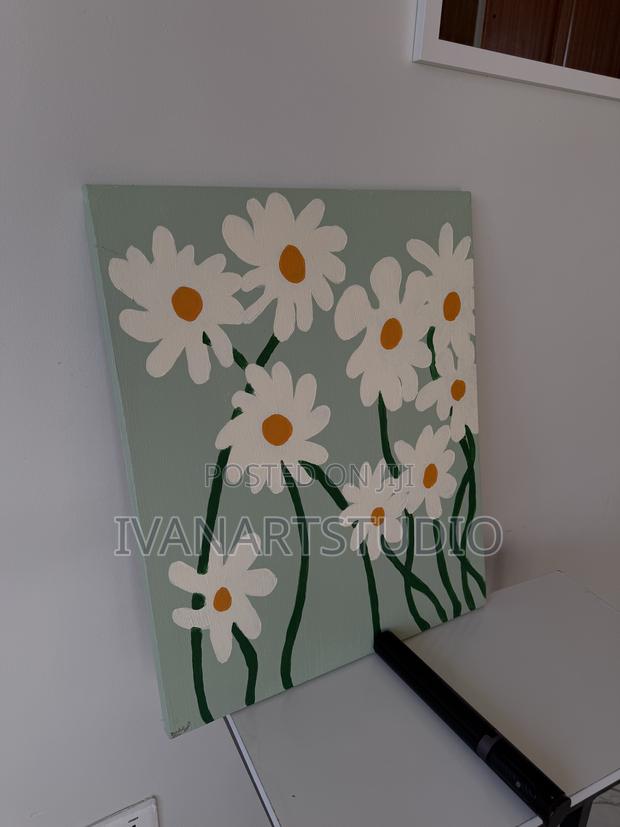 Daisy Dreams Original Acrylic Painting - thumbnail 8