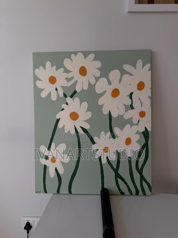 Daisy Dreams Original Acrylic Painting - thumbnail 7