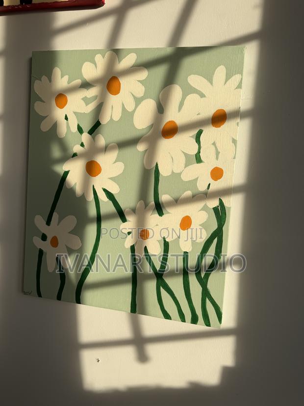 Daisy Dreams Original Acrylic Painting - thumbnail 10