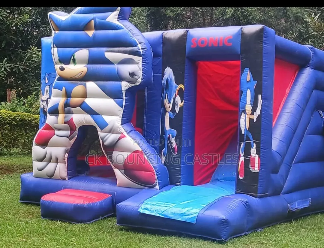 Sonic Bouncy Castles Now Available for Sale