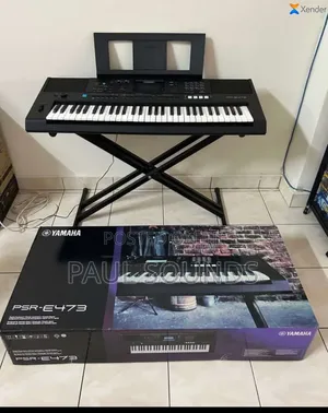 Yamaha PSR-E473 61-Key Portable Keyboard