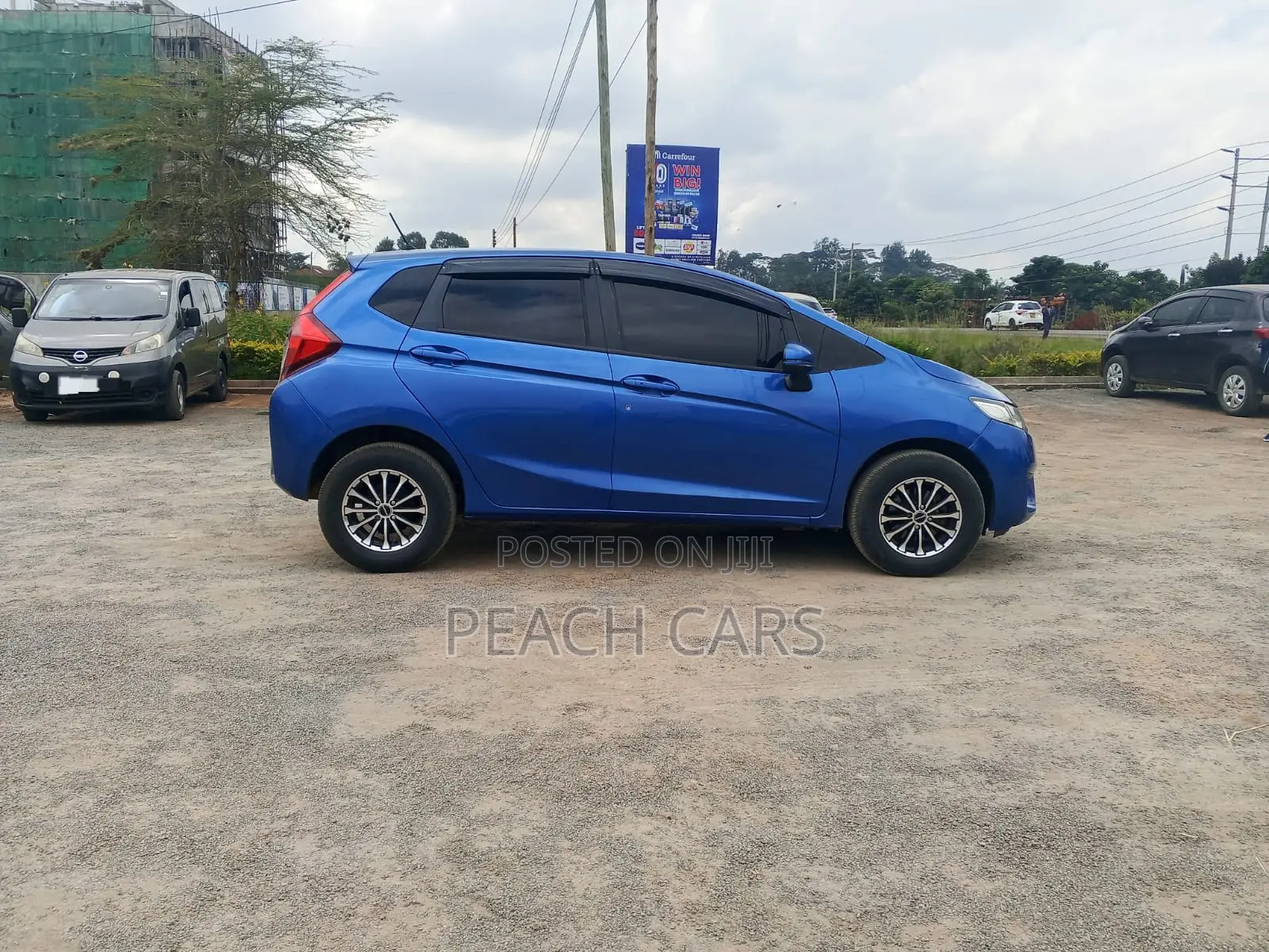 Honda Fit 2015 Blue