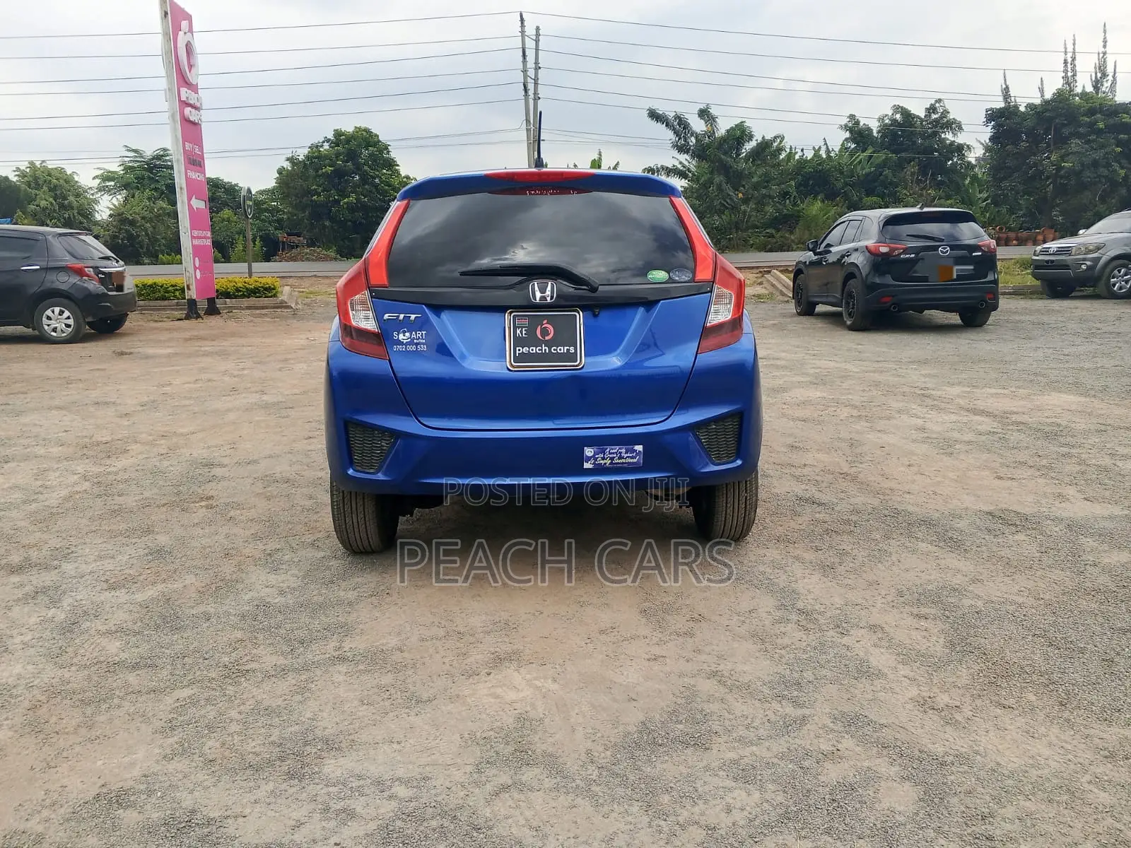 Honda Fit 2015 Blue