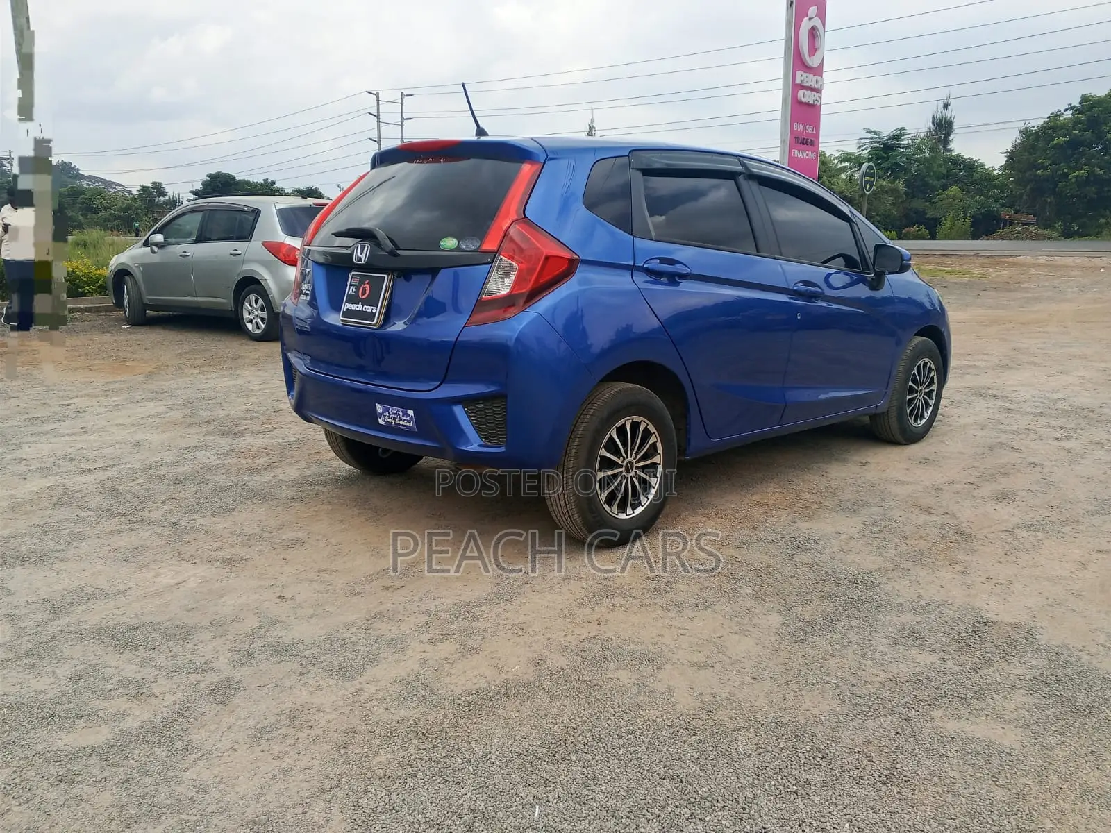 Honda Fit 2015 Blue