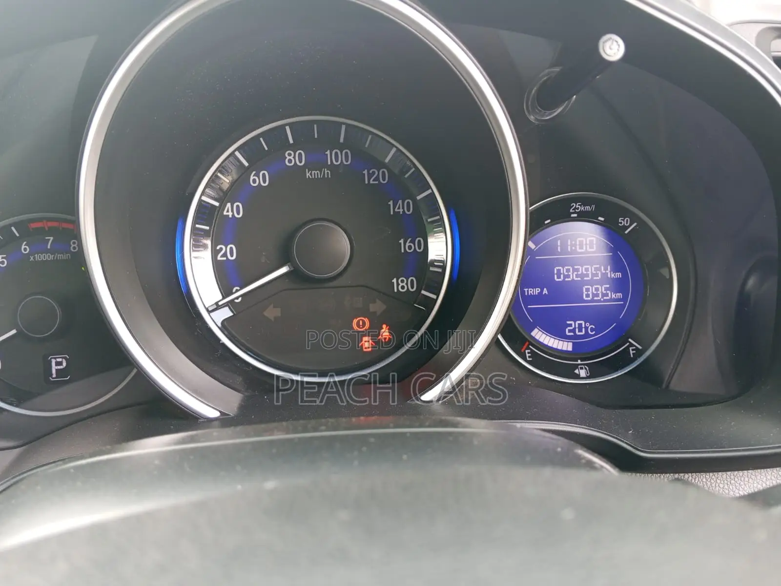 Honda Fit 2015 Blue