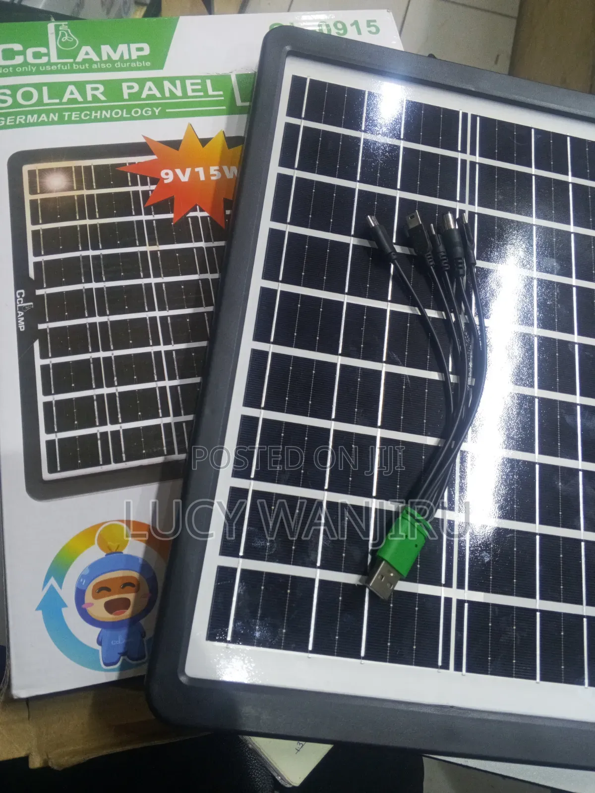 Useful Solar Panel/ 15w Well Performing Cc Lamp