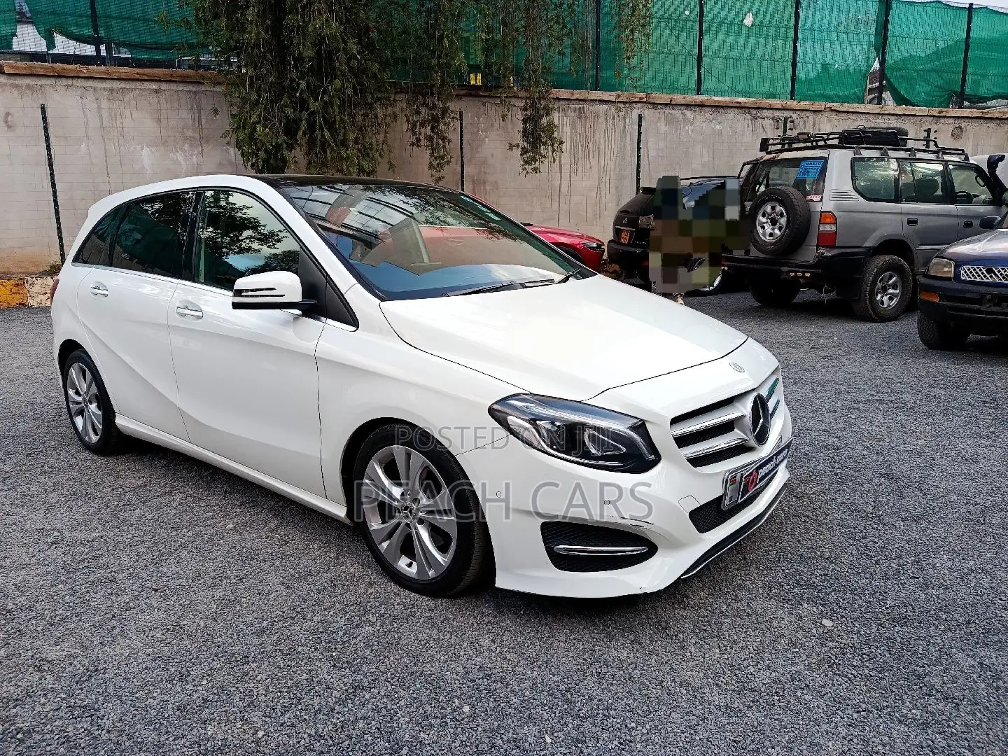 Mercedes-Benz B-Class 2017 White