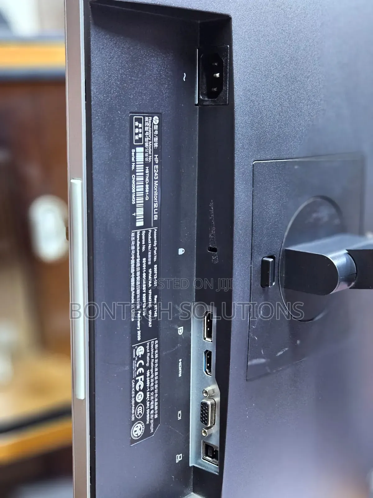 Hp 24inch Monitor  Model: E243  1080p FHD