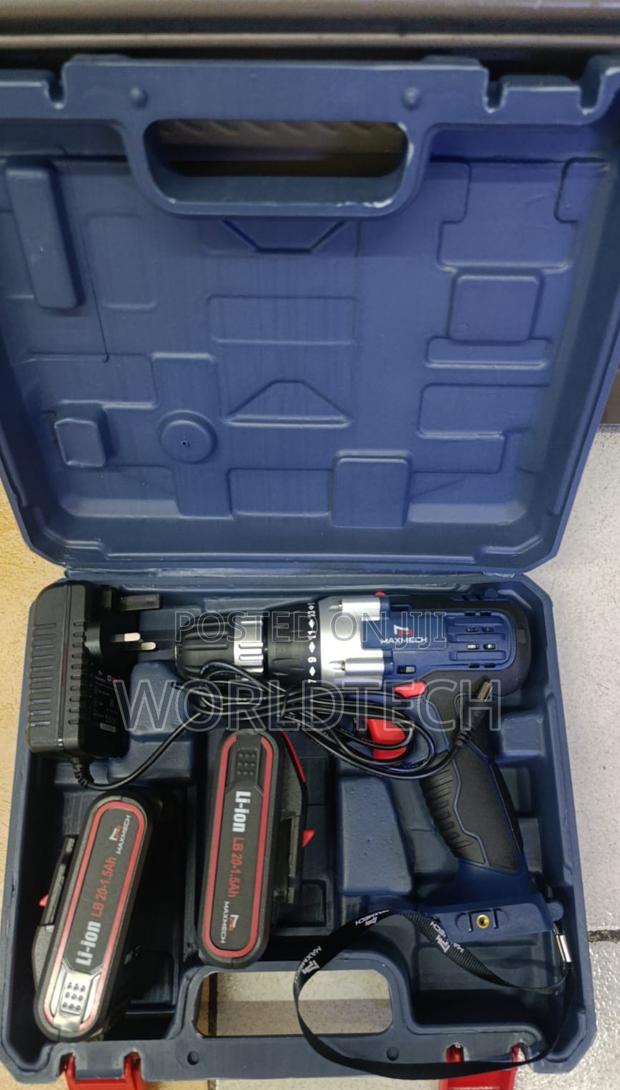 Maxmech 20v Cordless Drill/20v 1.5ah Maxmech Cordless Drill