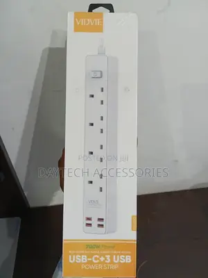 This Is A Vidvie Psb02 Power Strip - White