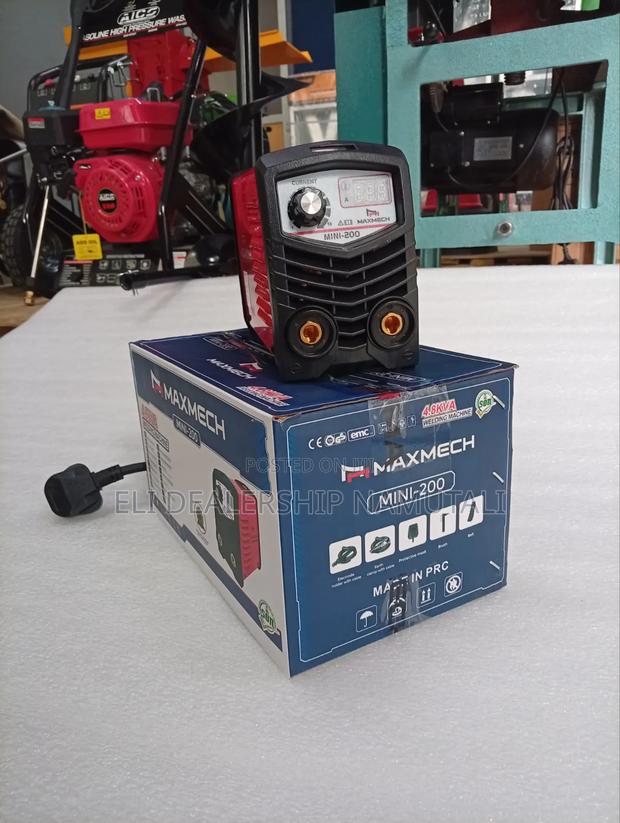 Maxmech Mini-200 Lightweight Mma Welder - thumbnail 2
