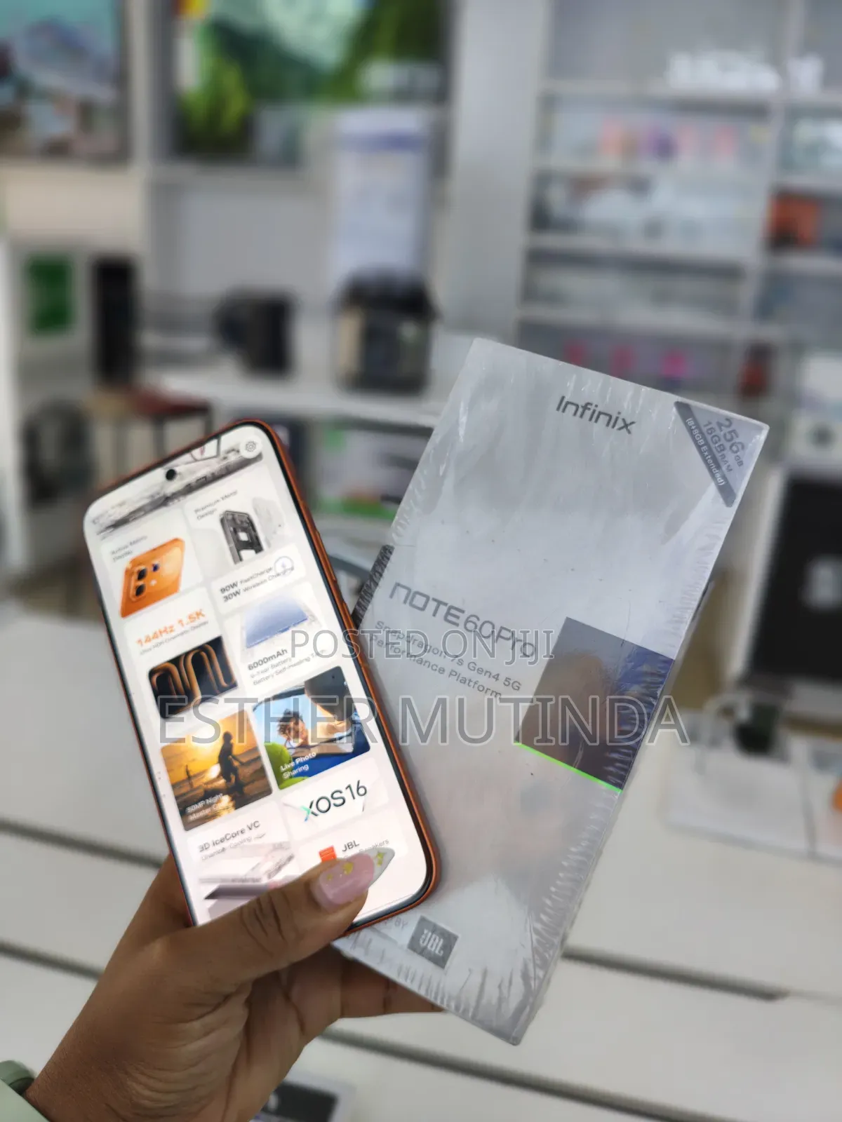 New Infinix Note 60 Pro 256 GB Blue