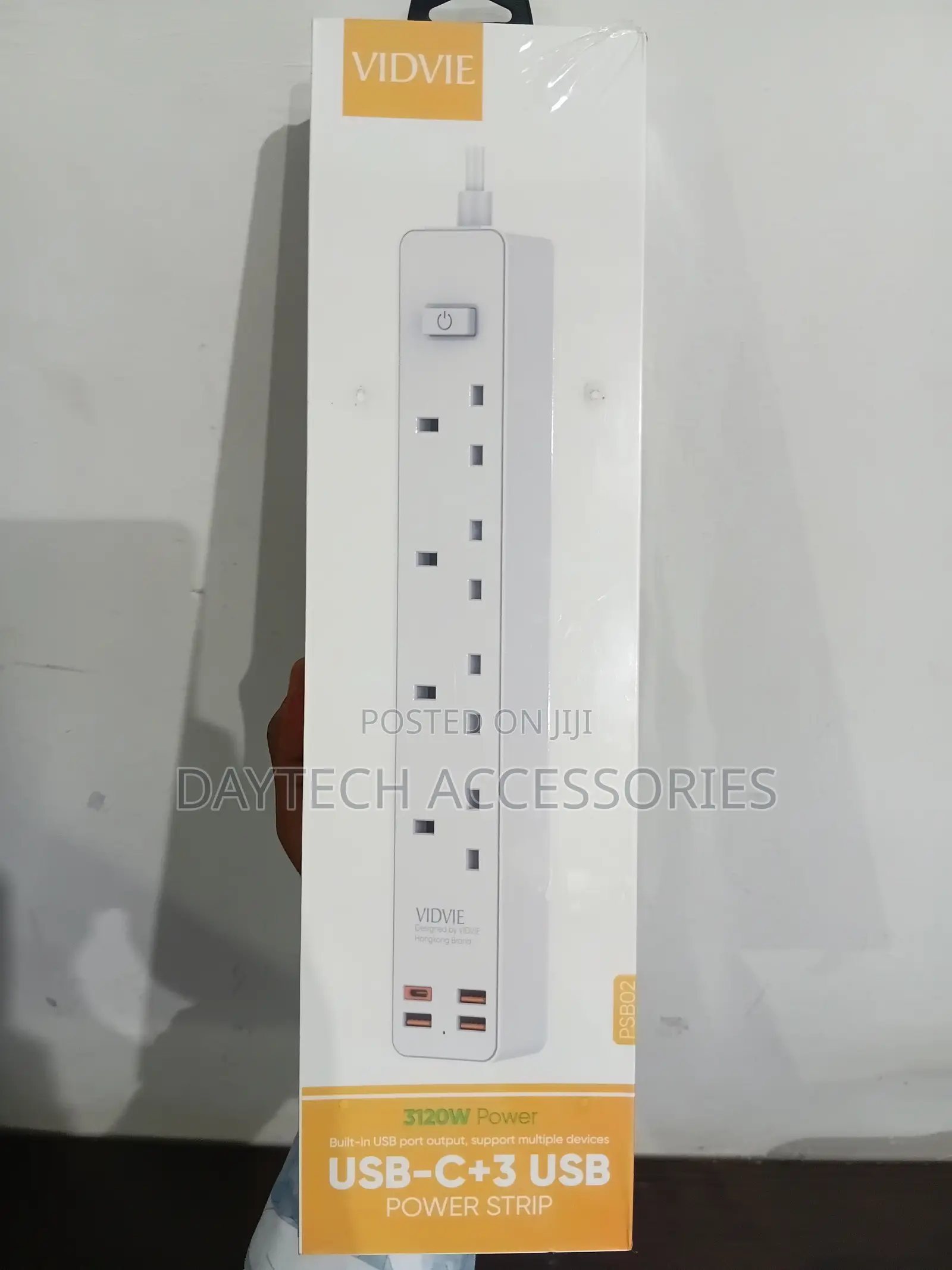 This Is A Vidvie Psb02 Power Strip - White