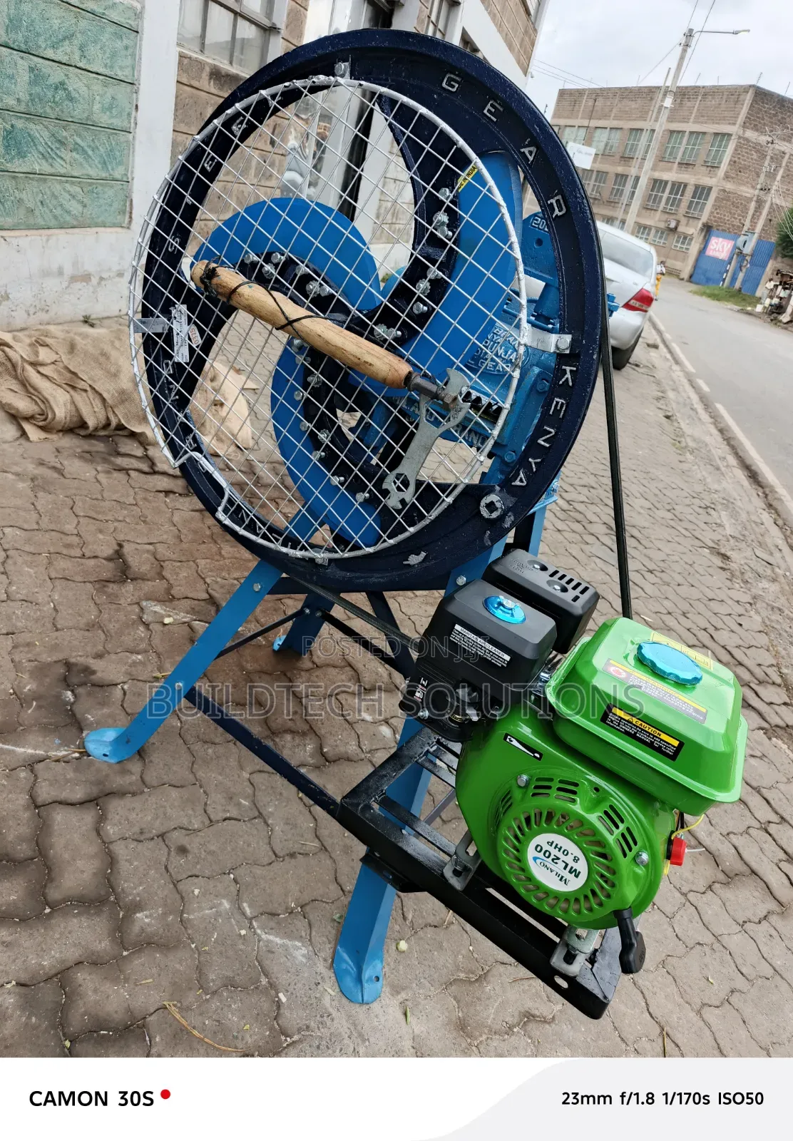 Chuffcutter Machine With Complete Engine