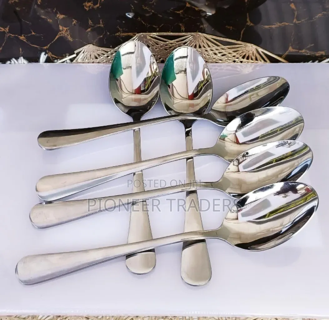 Heavy Gauge Stainless Steel Table Spoons