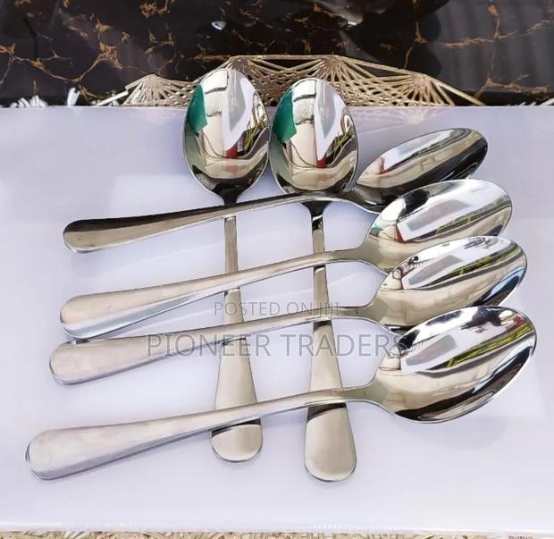 Heavy Gauge Stainless Steel Table Spoons