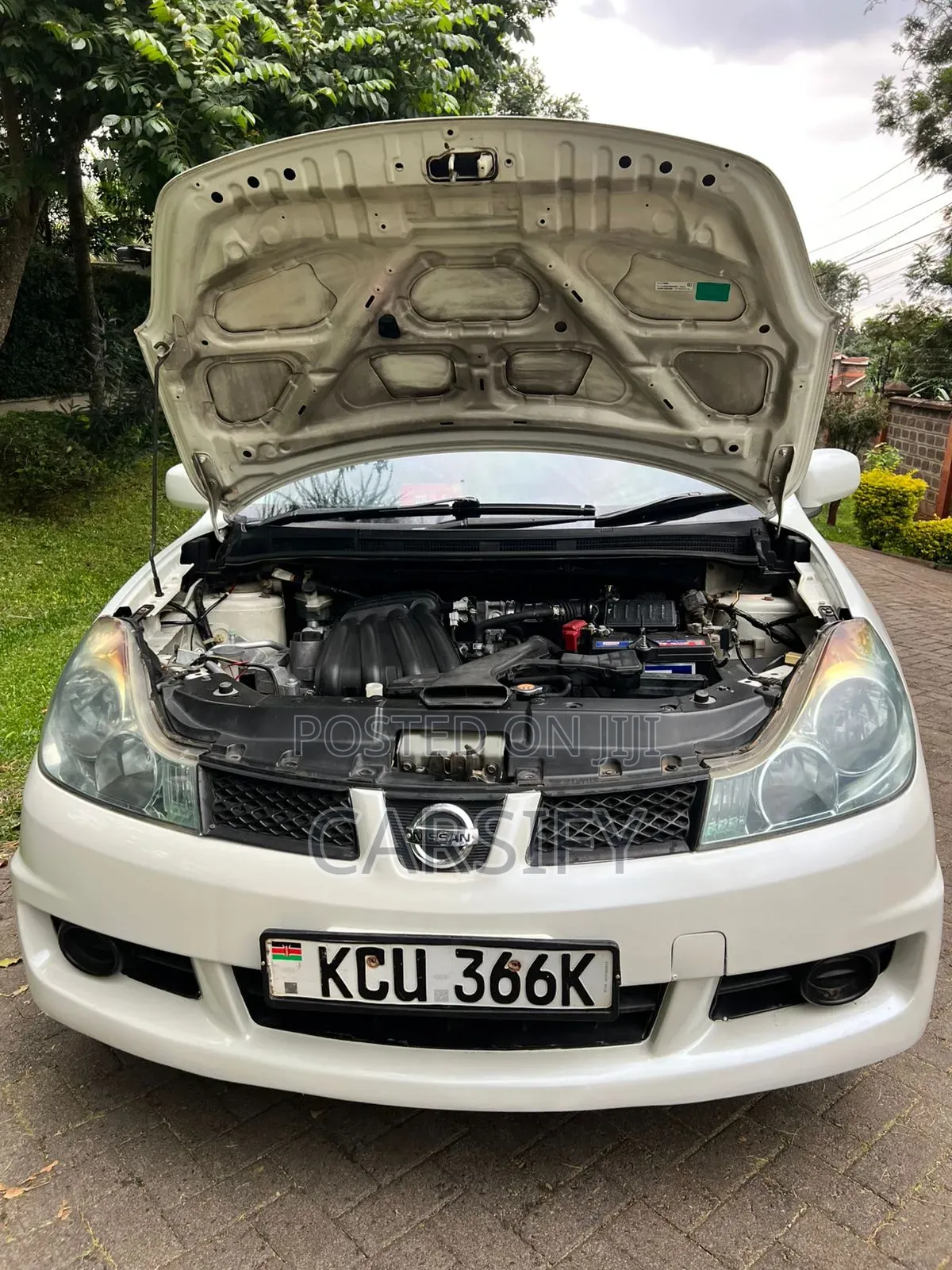 Nissan Wingroad 2012 White