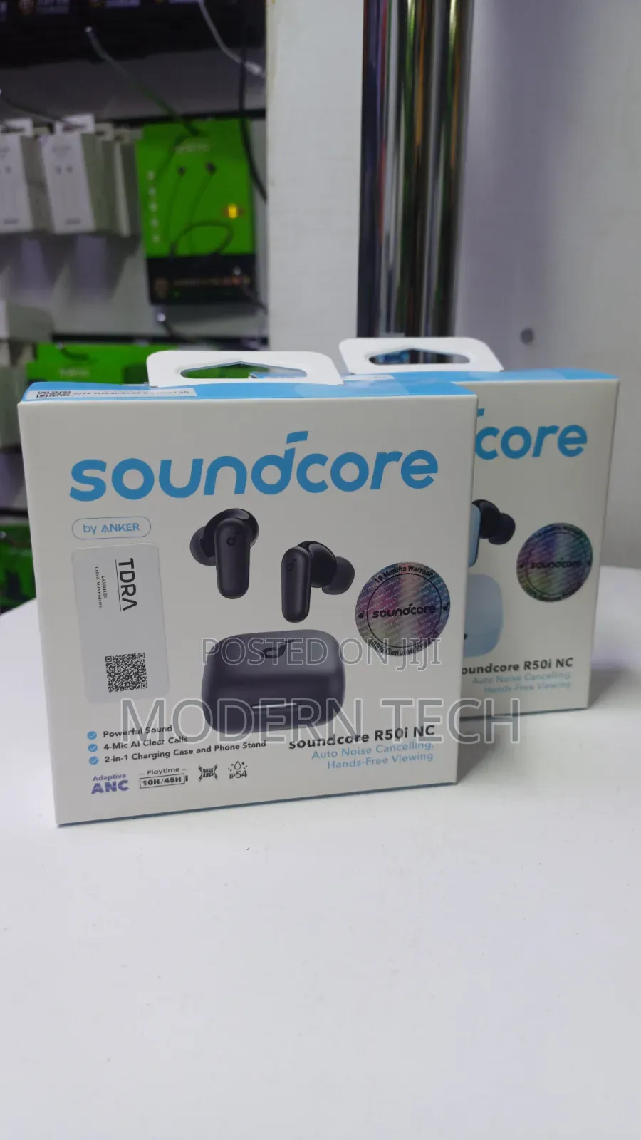 Anker Soundcore R50i Nc TWS – 10mm Drivers, Anc, 40 Hours Battery