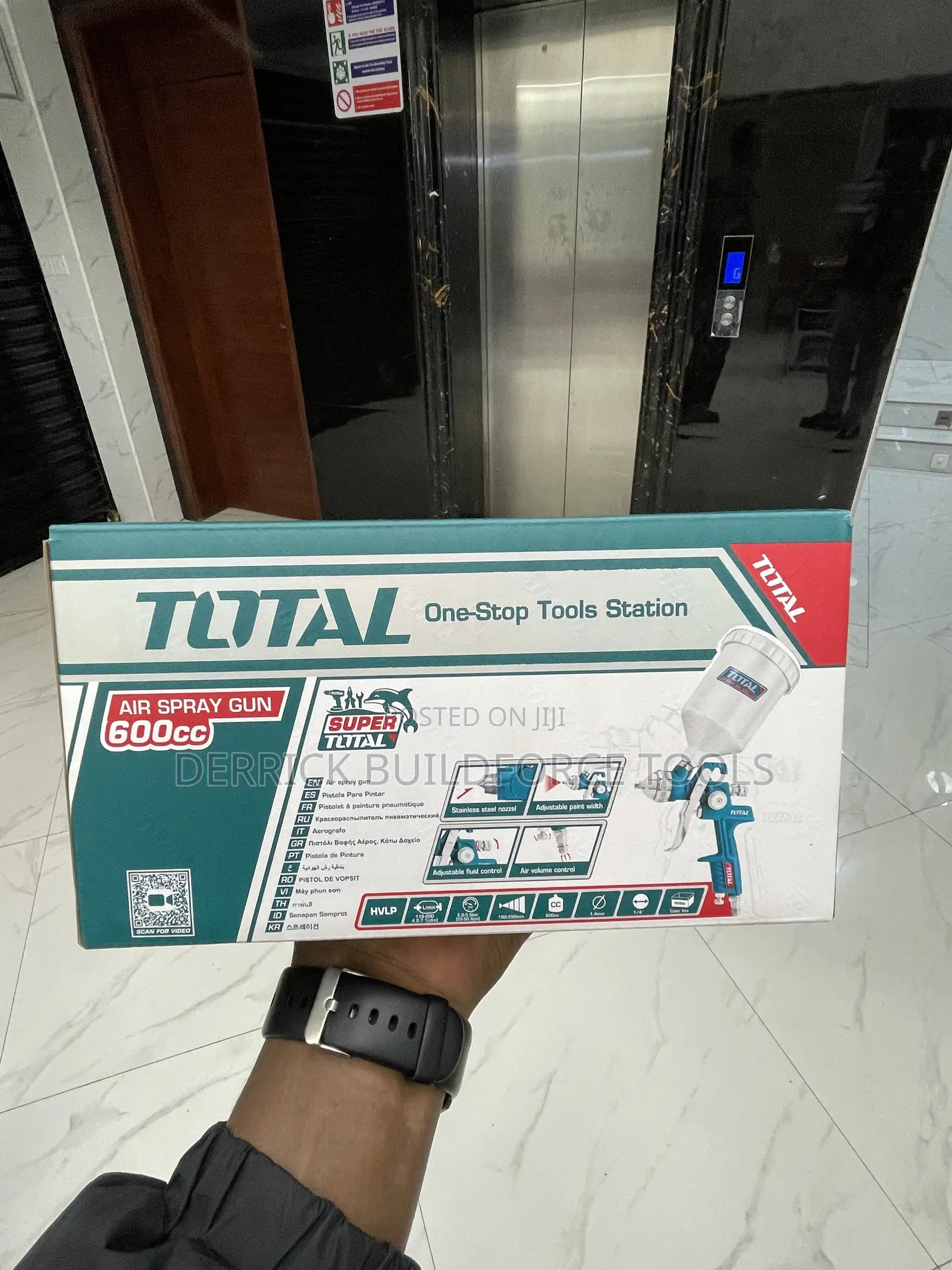 Total 600cc Plastic Air Spray Gun