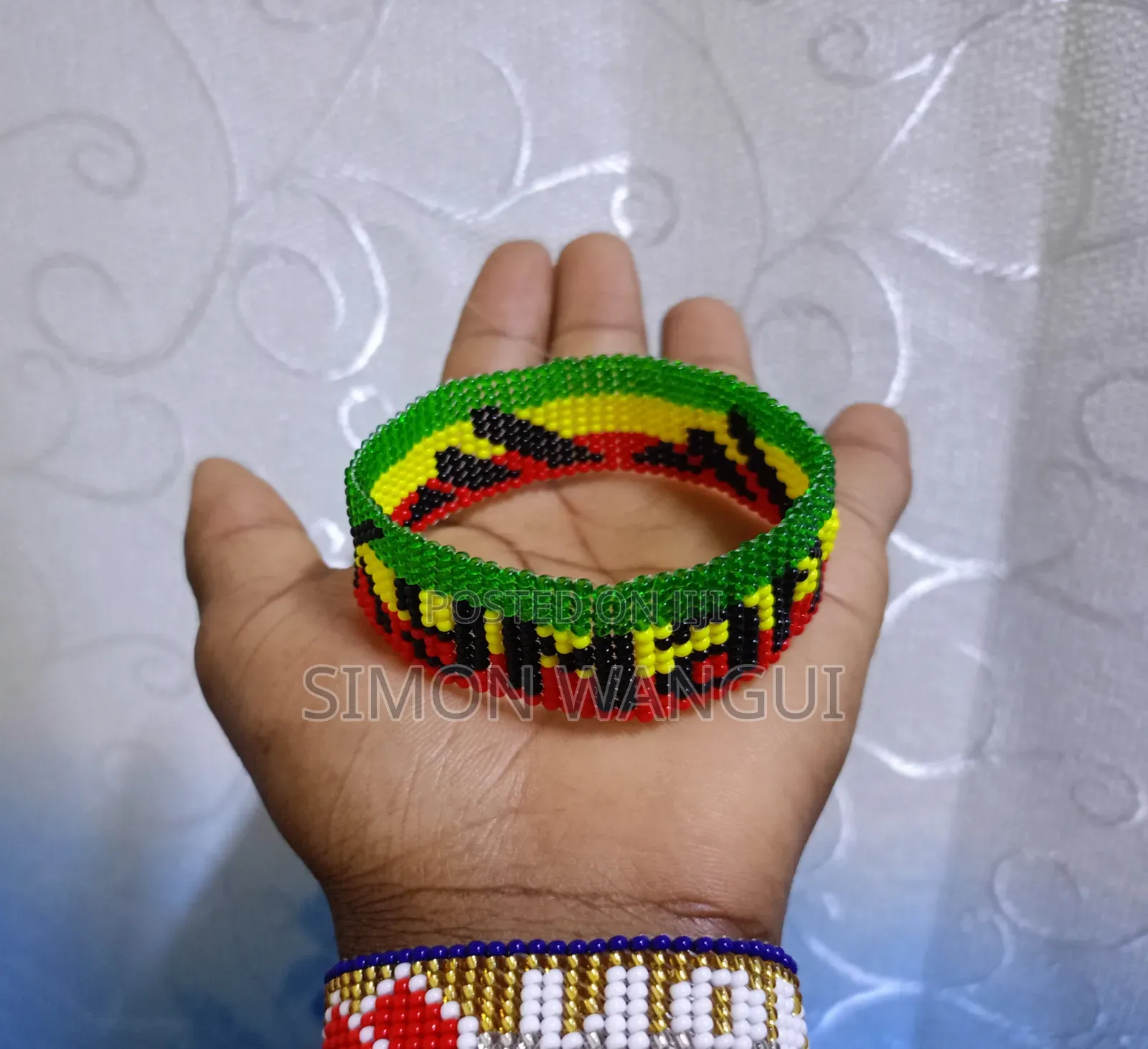 Customised Beaded Bracelet
