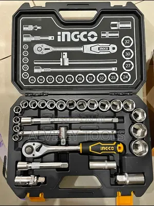 25pcs Ingco Socket Wrench Set
