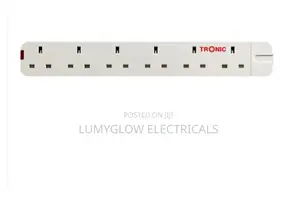 6way Extension Tronic White
