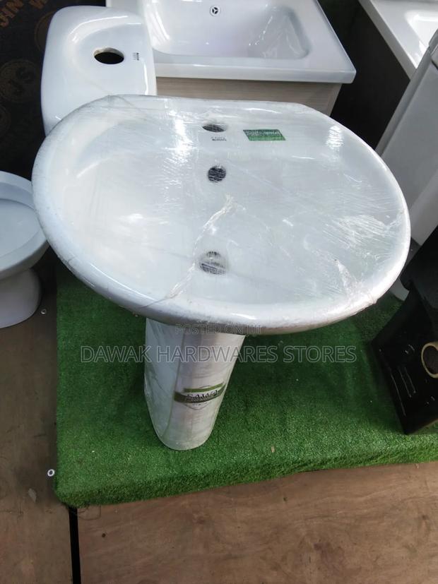 Sawa Washhandbasins Plus Pedestrial Stand - thumbnail 2
