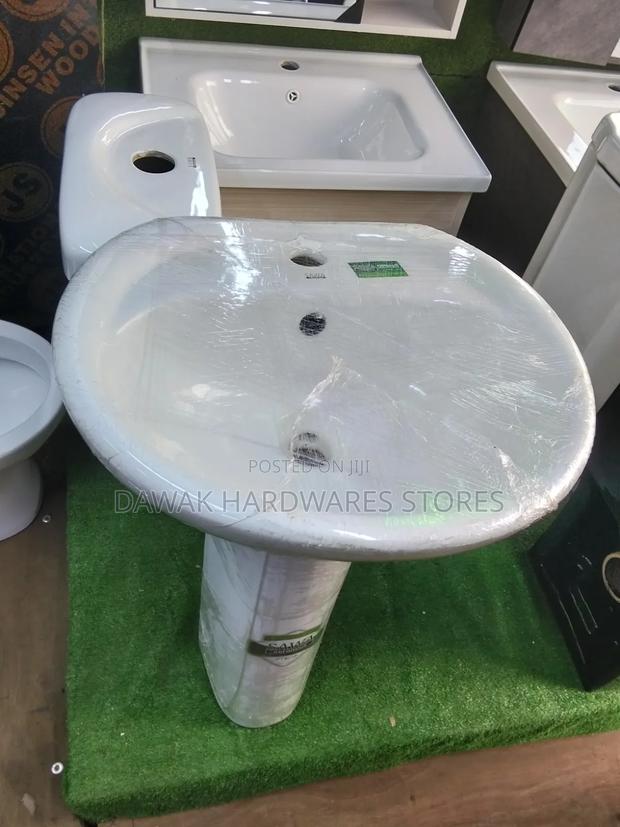 Sawa Washhandbasins Plus Pedestrial Stand - thumbnail 3
