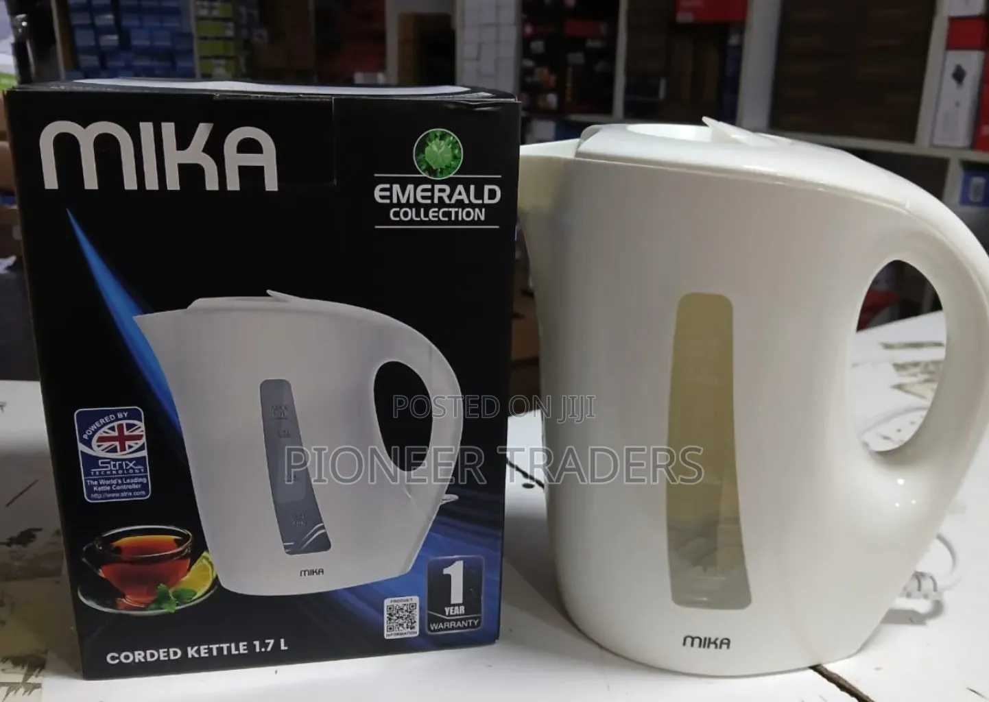 Electric Kettle 1.7l Mika Corded
