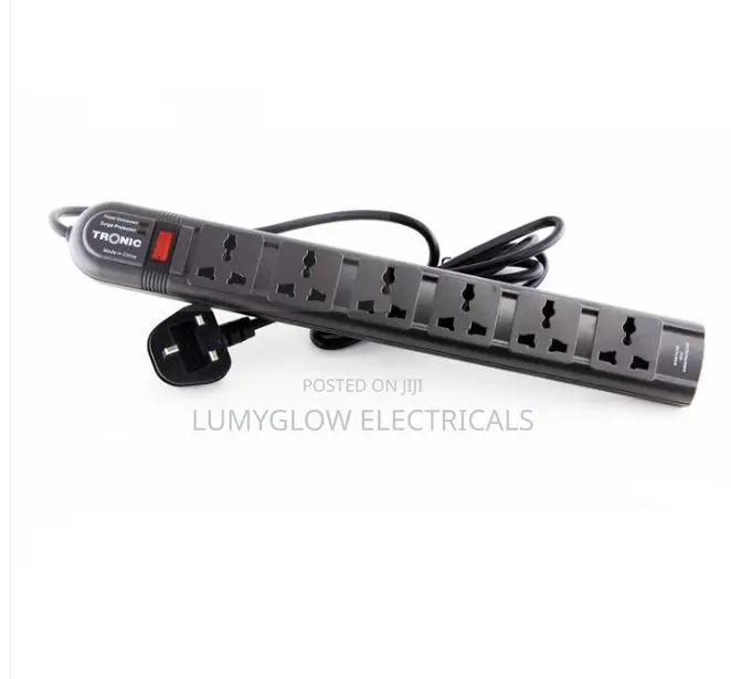 6way Extension Tronic Black